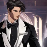 Velvet tuxedo in fashion shows