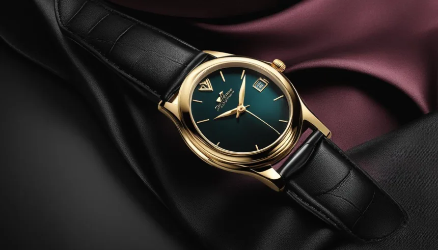 Velvet tuxedo wristwatch pairings