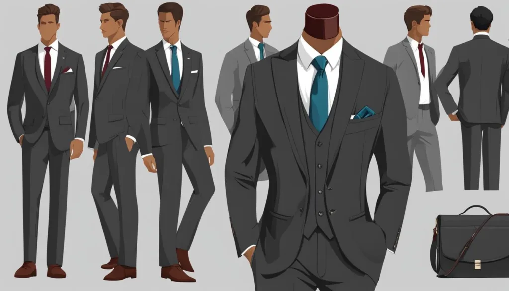 Versatile Charcoal Suit Combinations for Different Events