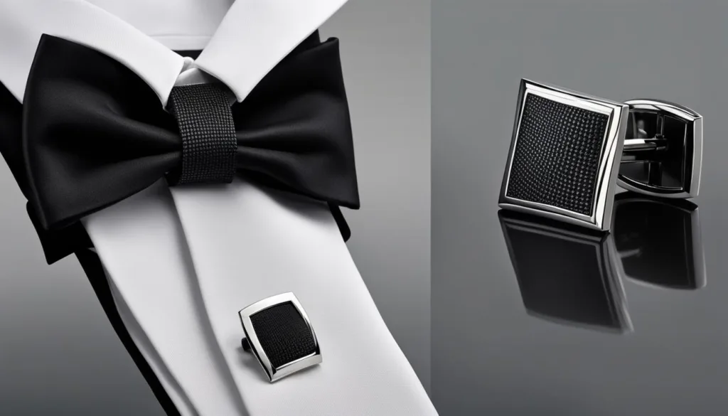choosing cufflinks for modern tuxedos