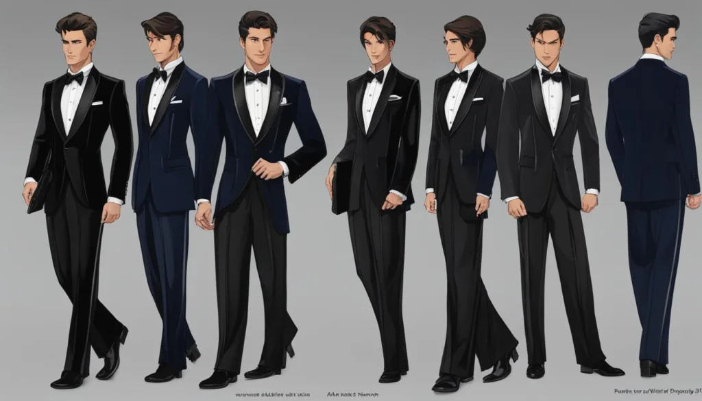 coordinating velvet tuxedos for prom