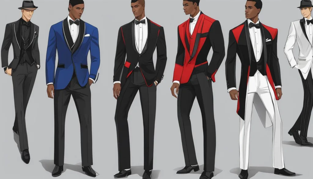 trendsetting modern tuxedos for men