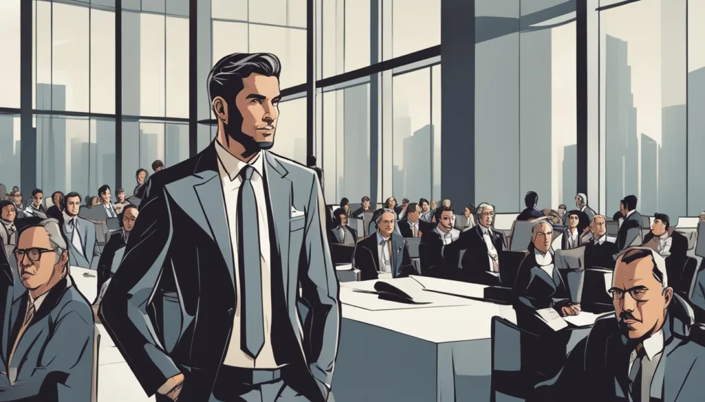 Business Etiquette with Windowpane Suits at Conferences