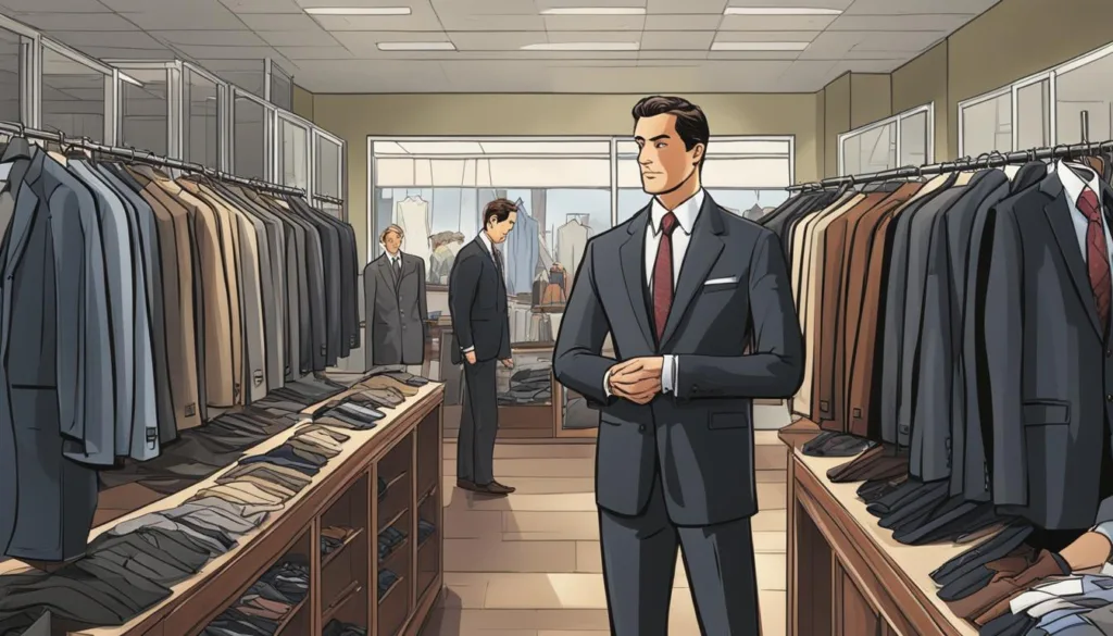 Choosing peak lapel suits for job interviews