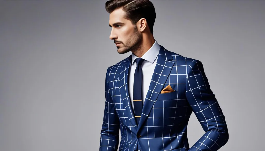 Contemporary Tie Trends with Windowpane Suits
