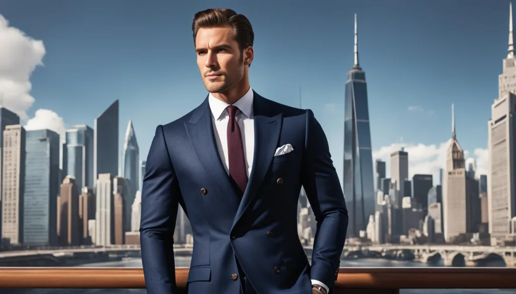 Elevating your style with wool peak lapel suits