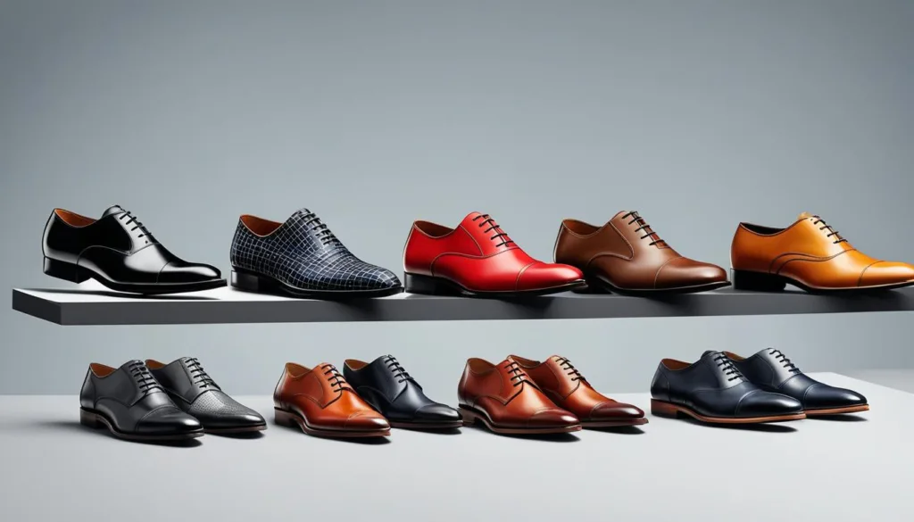 Leather Shoe Varieties for Windowpane Suits