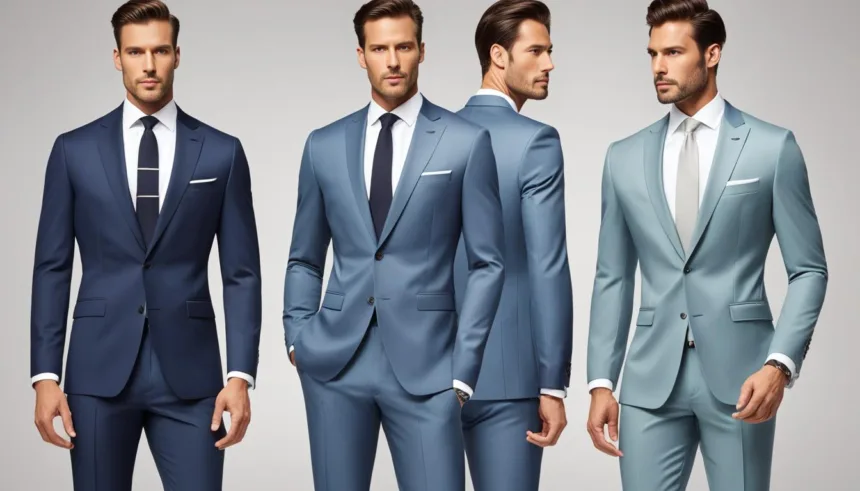 Modern peak lapel suit trends