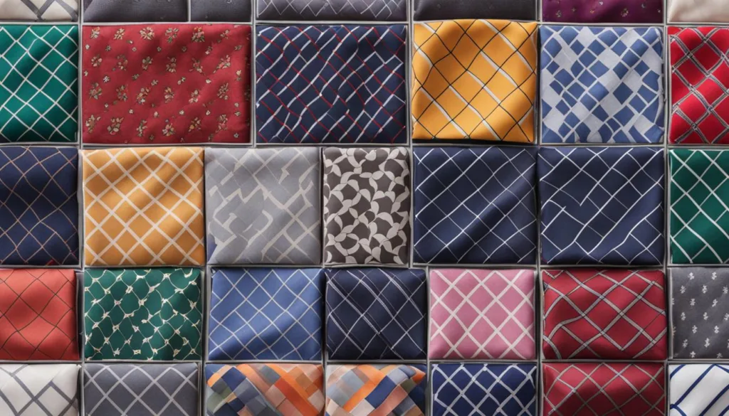 Pocket square fabric choices for windowpane suits