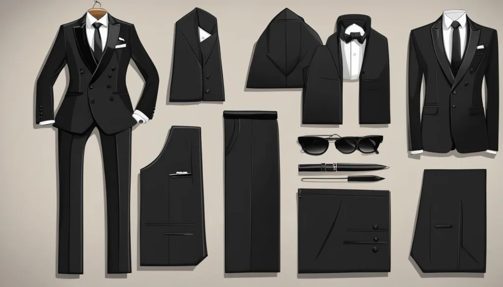 Styling Black Peak Lapel Suits