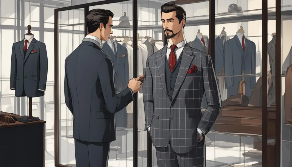 Tailoring Services for Windowpane Suit Maintenance