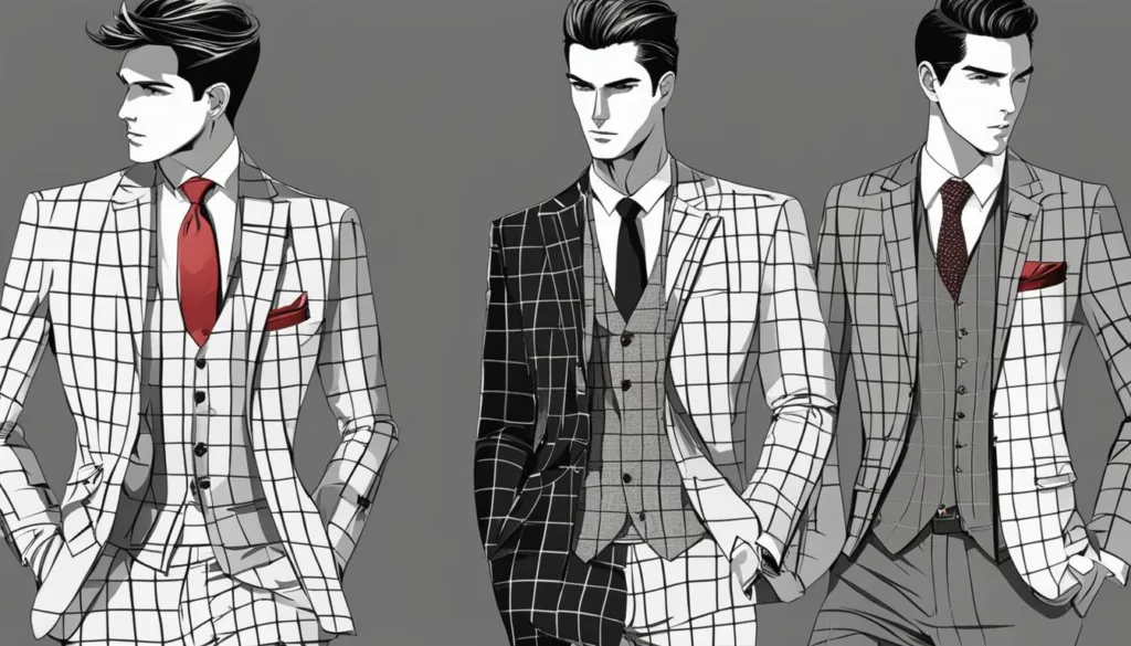 Three-piece suit collection