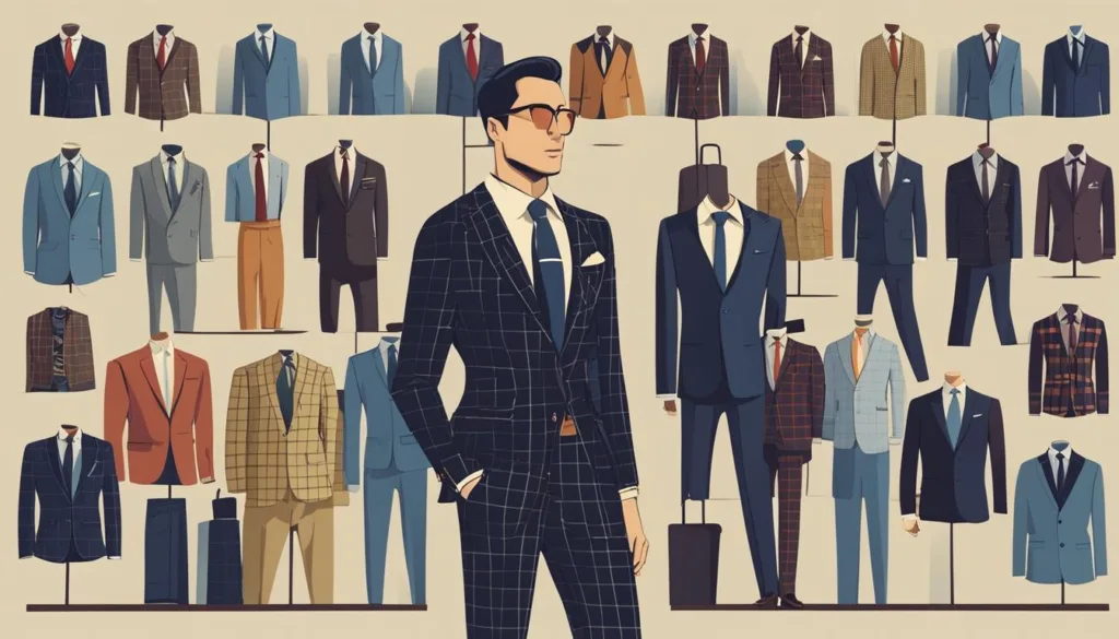 Understanding different suit styles