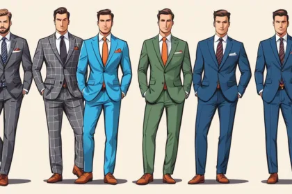 Windowpane check suit shirt pairings