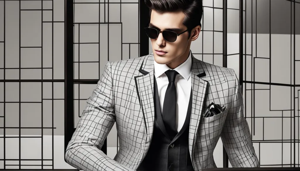 Windowpane check suit style guide