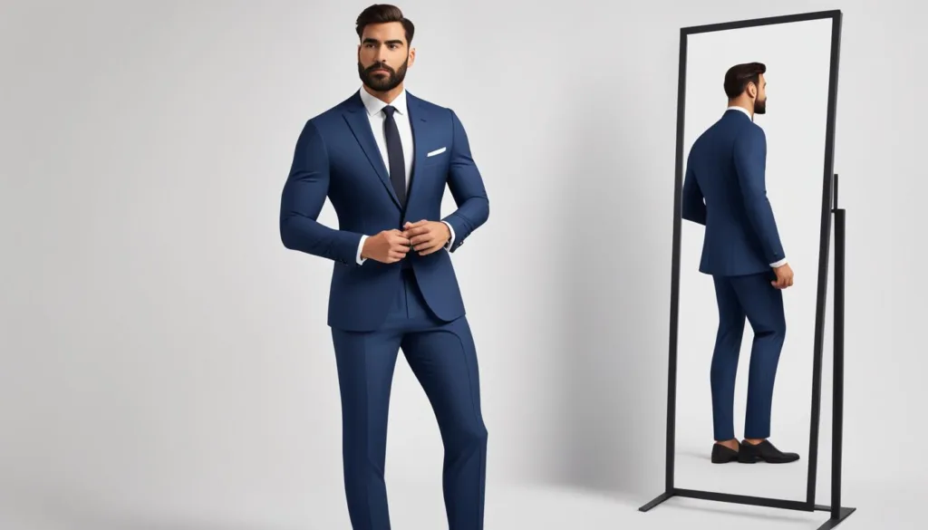 tailoring slim fit peak lapel suits