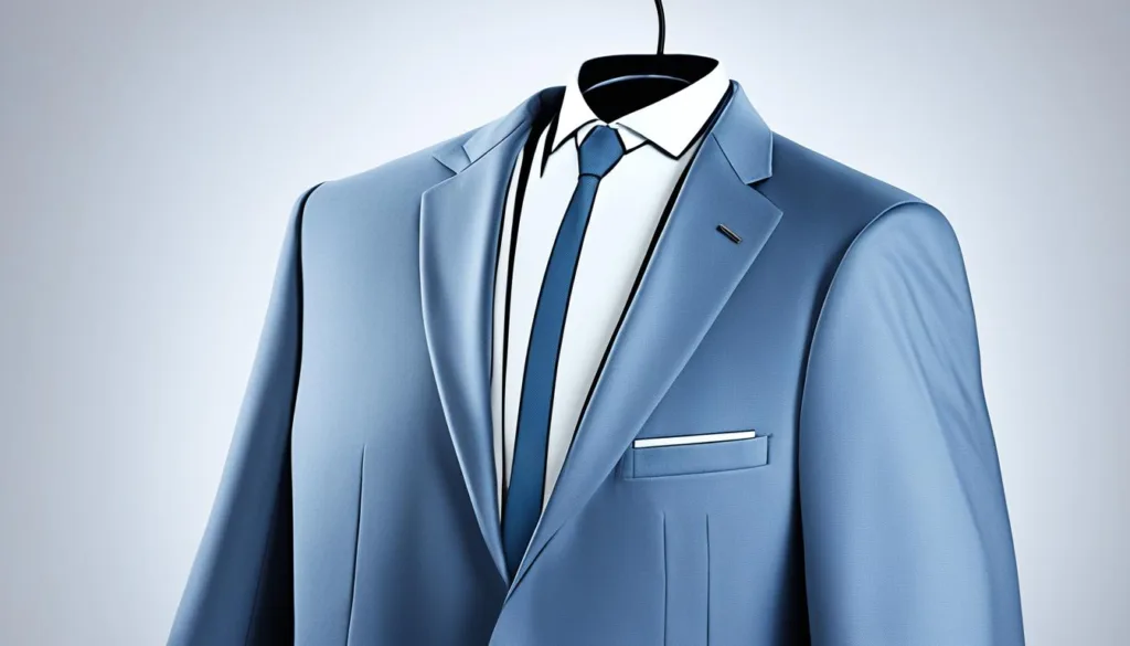 Protecting peak lapel suits during ironing
